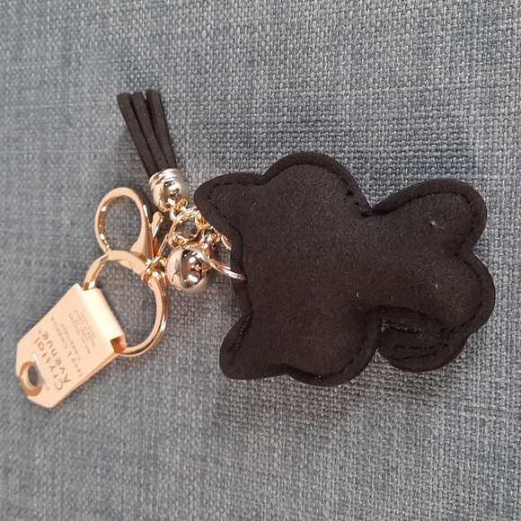 Cat Keychain Kitty Kitten Animal Lover Rescue Keys Purse Charm Bling Sparkle - Picture 3 of 4